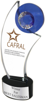 Up n Ahead Crystal Trophies Manufacturers – BT 409