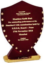Shield Wood Metal Trophies Manufacturers – BT 9721