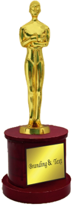 Gold Man Wood & Metal Trophies Manufacturers – BT 9857