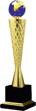 Gold Earth Wood Metal Trophies Manufacturers – BT 9961