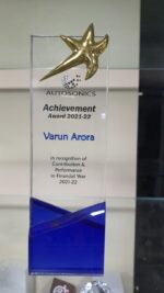 Crystal Star Glass Trophy Manufacturers