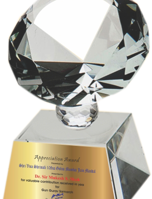 Diamond Crystal Trophies Manufacturers - BT 105
