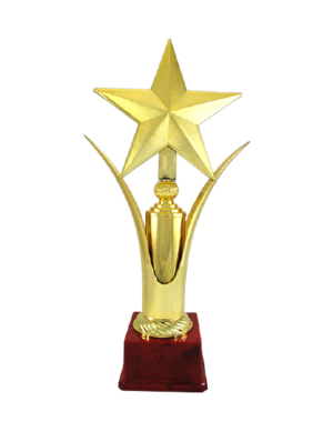 Golden Star Fiber Trophies Manufacturers - BT 1601