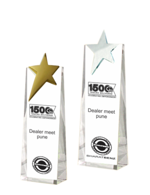 Star Crystal Trophies Manufacturers - BT 223