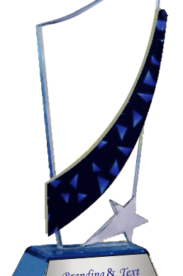 Crystal Glass Trophies - BT 7364
