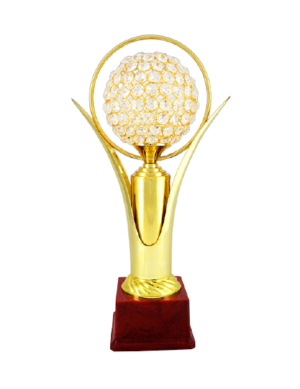 Superior Gem Ball Fiber Trophies - BT 871