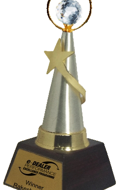 Diamond Wood & Metal Trophies Manufacturers - BT 9601