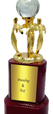 Globe Wood & Metal Trophies Manufacturers - BT 9687