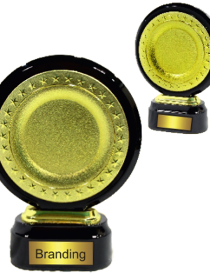 Round Wood & Metal Trophies Manufacturers - BT 9859