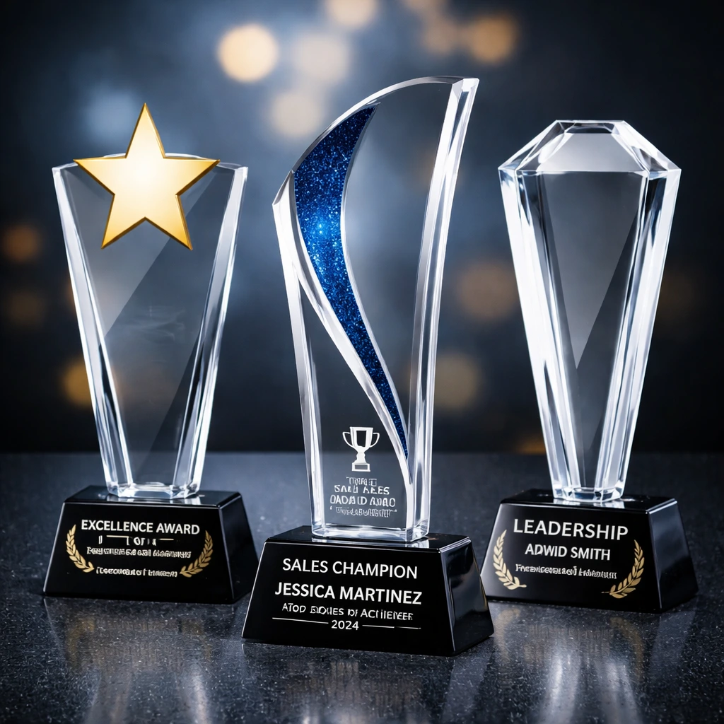 Crystal Trophies