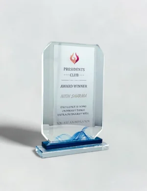 Crystal Glass Trophies Manufacturers