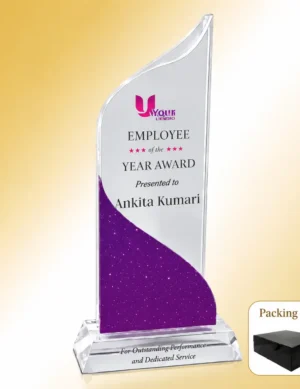 AC-8401 Acrylic Employee Year Award