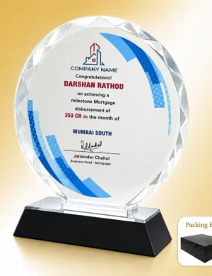 AC-8424 Round Acrylic Award