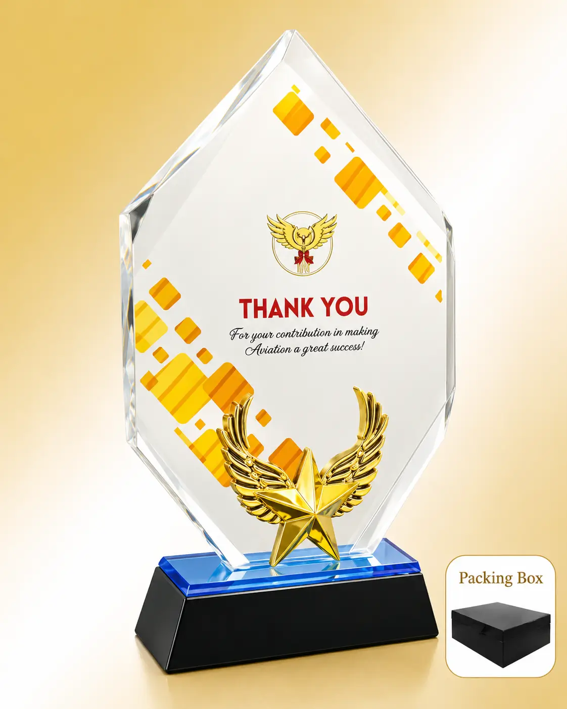 AC-8438 Acrylic Thank You Award