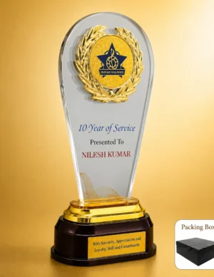 AC-8473 Acrylic Service Medallion Award