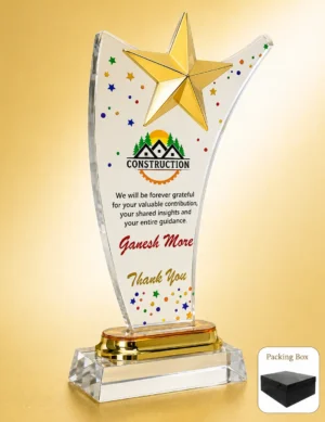 AC-8474 Acrylic Star Burst Award