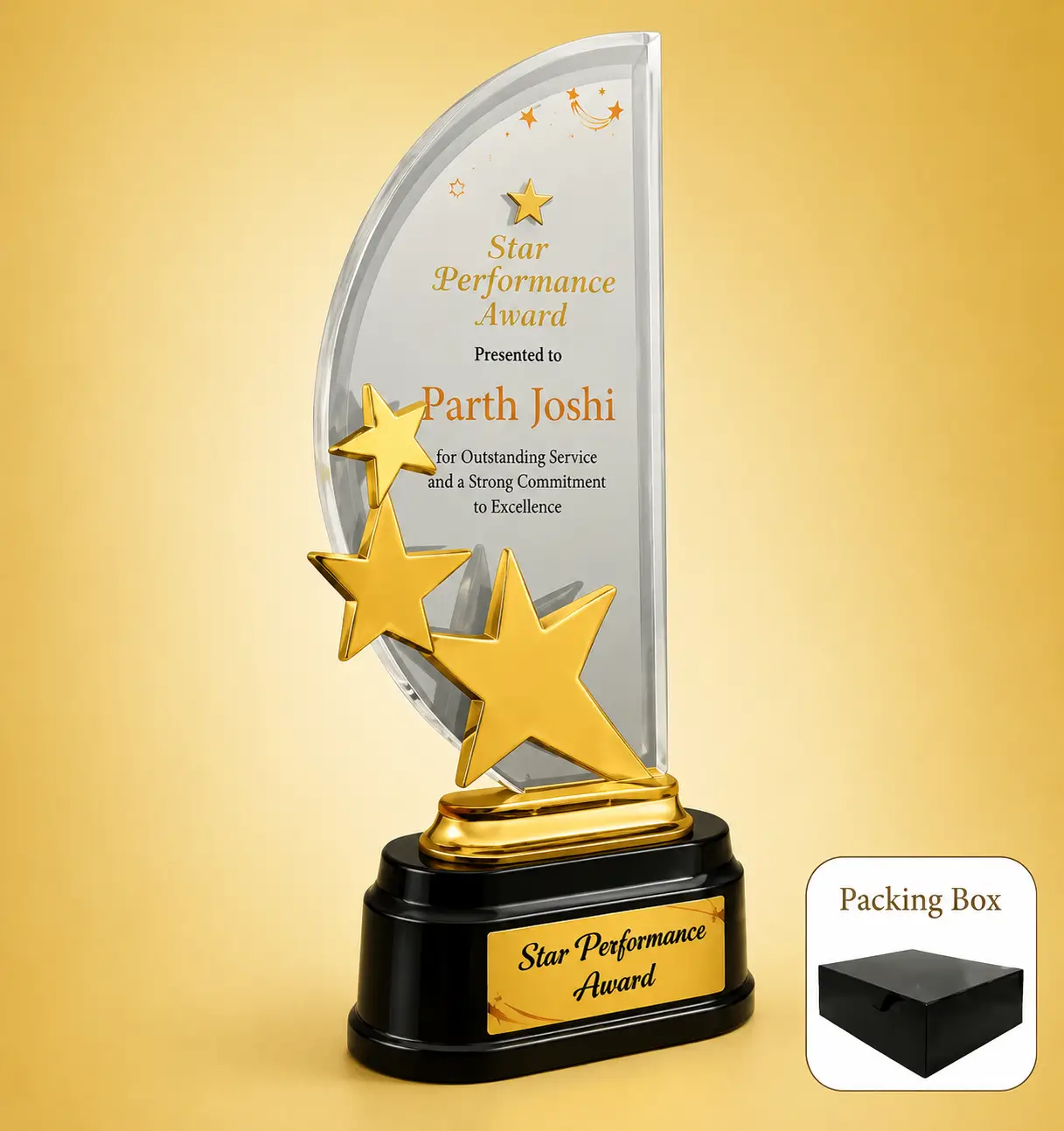 AC-8478 Acrylic Star Performer Award