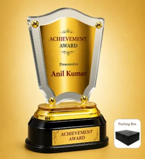 AC-8479 Acrylic Shield Achievement Award