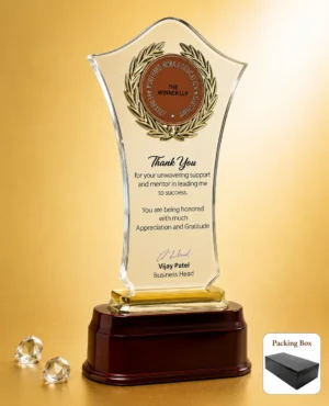 AC-8483 Acrylic Thank You Award