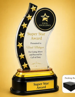 AC-8485 Acrylic Super Star Award
