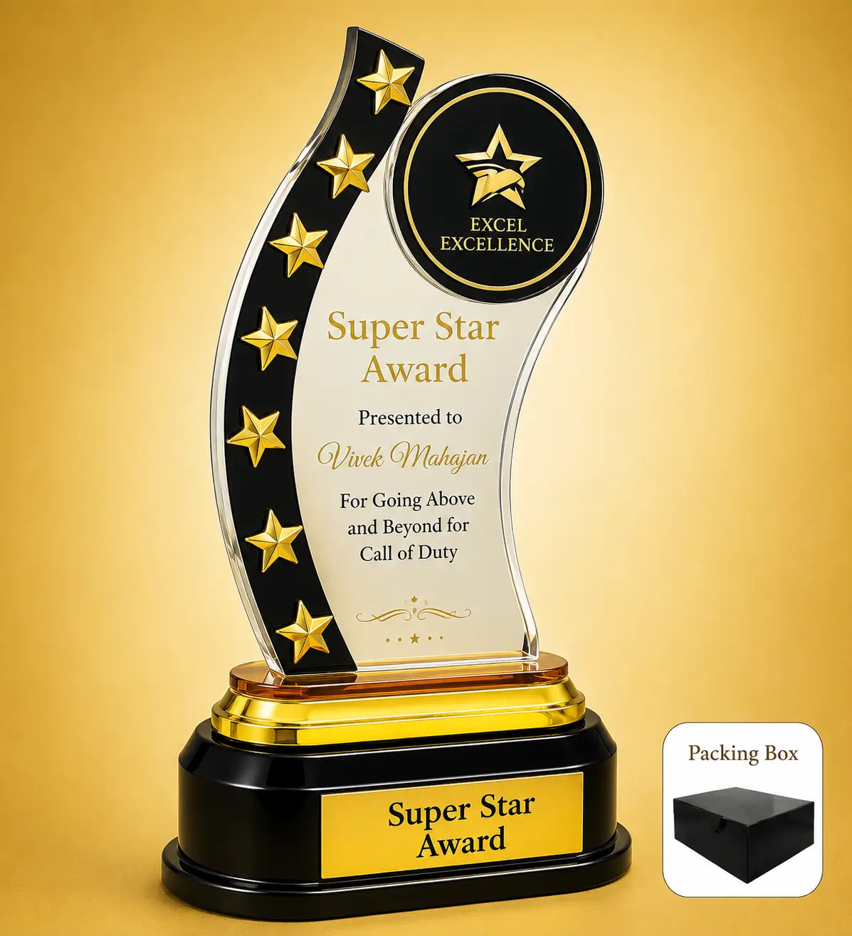 AC-8485 Acrylic Super Star Award
