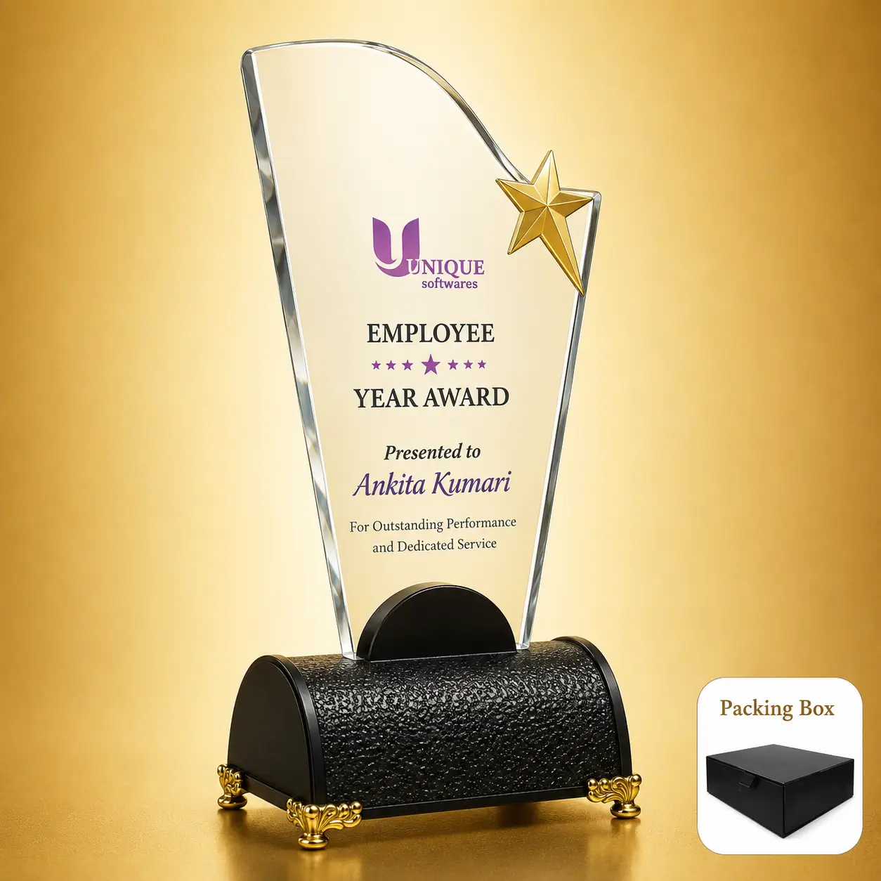 AC-8515 Acrylic Star Year Award