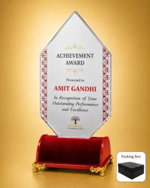 AC-8521 Acrylic Diamond Achievement Award