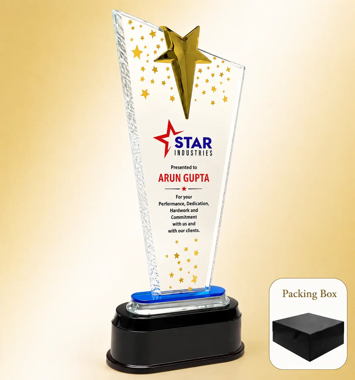 AC-8530 Acrylic Star Burst Award