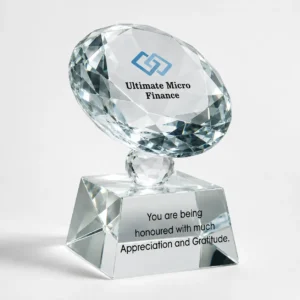 CG-105 Clear Crystal Diamond Award