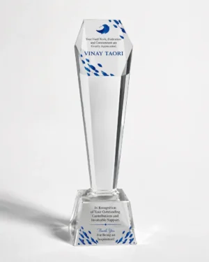 CG-109 Slim Clear Crystal Award