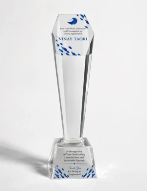 CG-109 Slim Clear Crystal Award