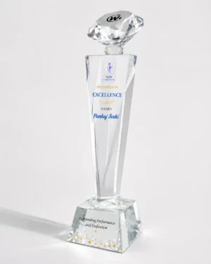 CG-136 Diamond-Top Crystal Column