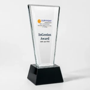 CG-303 Clear Crystal Obelisk Award