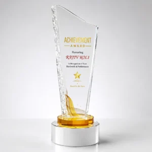CG-360 Clear Crystal Sail Award