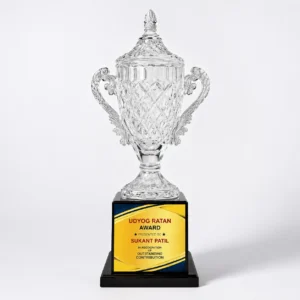 CGXL-05 Ornate Crystal Goblet Trophy