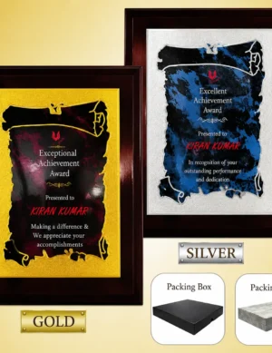 FP-10616 Black & Gold Plaque