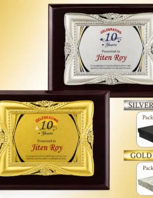 FP-10628 Gold & Silver Celebrating Frame