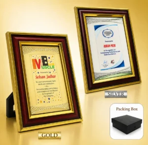 FP-10644 Gold Certificate Frame Plaque
