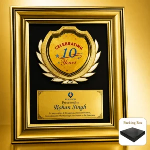 FP-10696 Gold Celebrating Frame Plaque