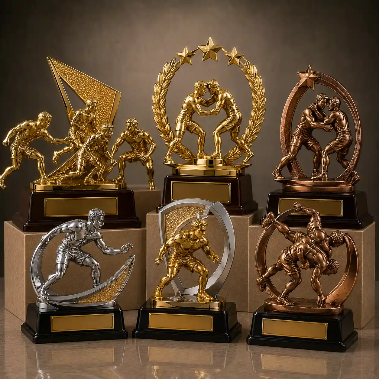 Kabaddi & Wrestling Trophies