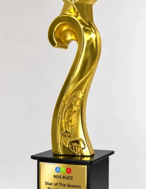 WM-9148 Metal Abstract Figures Trophy