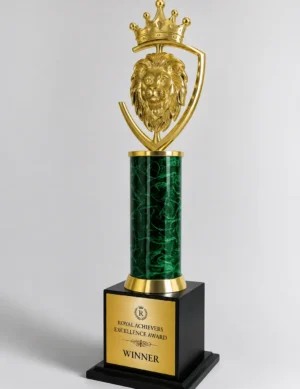 WM-9151 Gold Crest Marble Trophy