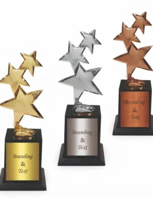 Display award stand plaque