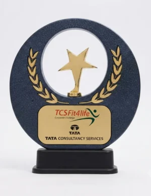 Premium wood award plaque