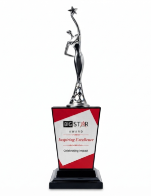 Leadership award trophy